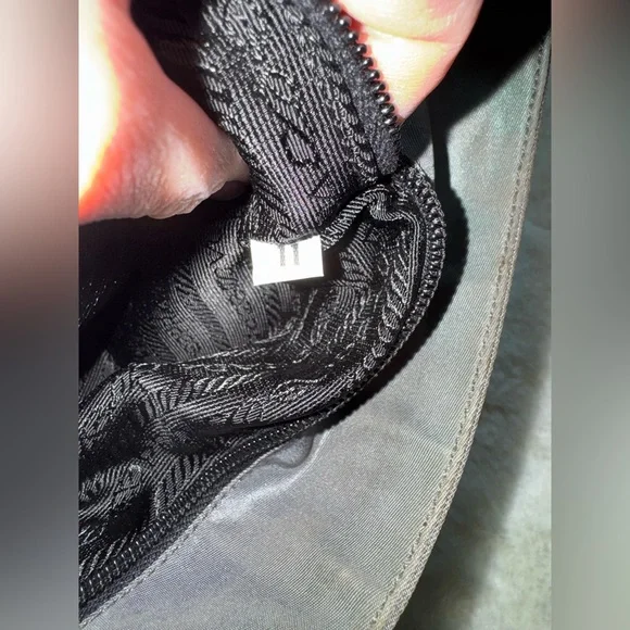 Authentic Prada Silver and Gray Shoulder Bag - Picture 13 of 16